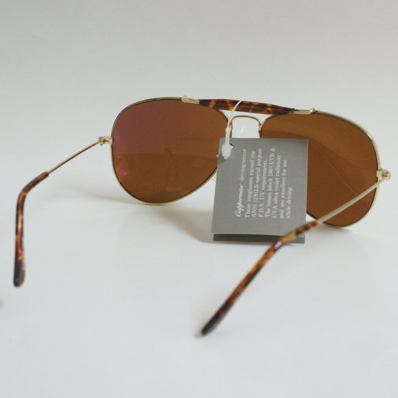 NWT TrueVintage 90 s Outdoorsman Aviator shooter style Coppermax lens Sunglasses Accessories